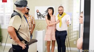 Art For Titted' Sake Video With Xander Corvus, Codi Vore - Brazzers Official