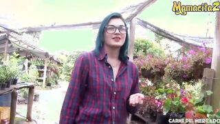 CARNE DEL MERCADO - Gigantic Butt Latina Rides Cock Like