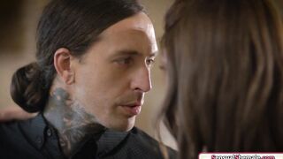 Cheating guy barebacks shemale Ava Holt
