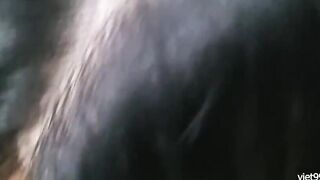 Fucking outdoors Vietnamese fwb into the vehicle