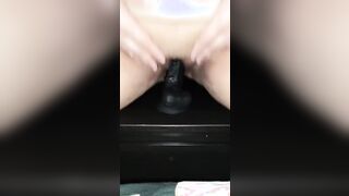 over the top dominates her