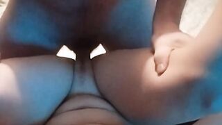 plowed rough with cum on boobies