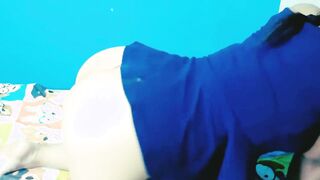 Home movie with my bf, he makes me cum, inside my huge butt