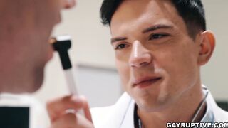 Gay Doctor Takes Horny Patient's Ass While on Checkup