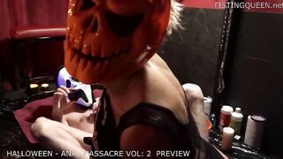 Halloween Anal Fist and Machine Fucking The Halloween Anal Massacre Vol two- Preview