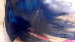 Home movie with my bf, he makes me cum, into my huge butt