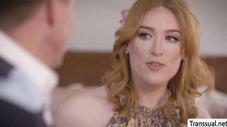 TS stepsis and stepbro fuck each others ass