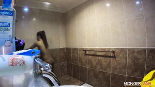 Thin Filipina dancer loves his huge cock