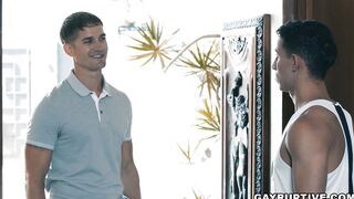 Brandon Anderson loves fucking Des Irez's tight hole