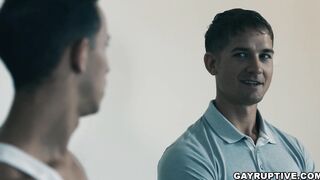 Brandon Anderson loves fucking Des Irez's tight hole