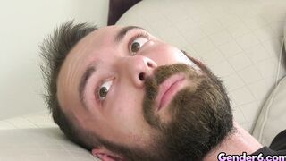 Trans Cherry Mavrick anal fucked her patient Johnny B