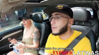 Patricia Acevedo sucks a cock in teh car and then getting fuck by gigantic cock