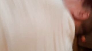 Lusty BBW Milf blows dick and gets nailed rough