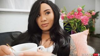 Shaving The Best For Last Clip With Honey Gold, Paris Amour - Brazzers Official