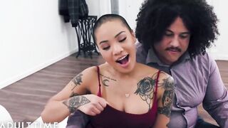 Honey Gold Couldn't Resist Her Hubby's BFF's Dick