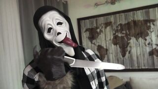 Mandi May GETS NAILED OUT BY SUSPECT INTO SCREAM MASK