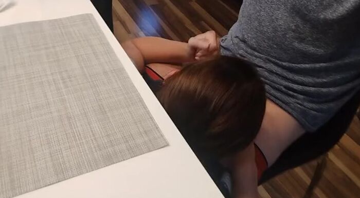 I suck under the table