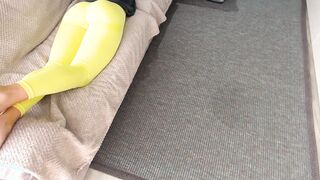 step cougar inside pants aroused her step son and he