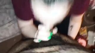 Star getting her facial