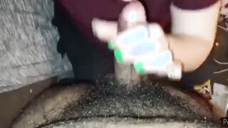 Star getting her facial