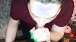 Star getting her facial