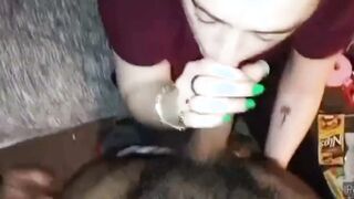Star getting her facial