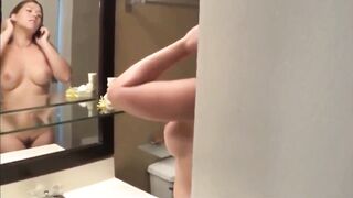 Accidental jizzed inside her tight twat inside point of view