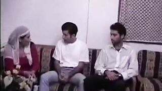 indian Rich Muslim bhabhi banged her 2 boy,s