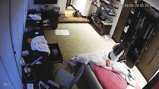 my wifey is dressing at home for me
