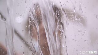 19 Yo Hispanic Emily Willis Enjoying A Hard Fucked Inside The Shower