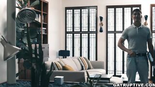 Landlords stepson visits tenant Des Irez
