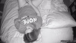 watching my stepsister toying and cumming