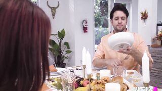 Kira Perez Barely Legal Thanks Giving Feast Screwed