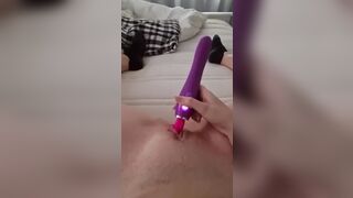 Eighteen Chira Dove is back with long vibrators