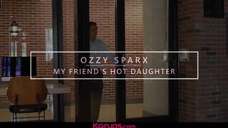 Karups - Big Boobed Hispanic 19 Year Old Ozzy Sparx Fucks Her Dads Best Friend