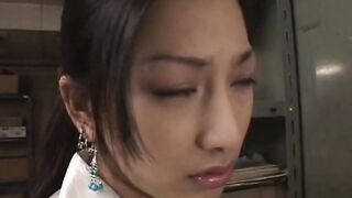 Japanese big tits secretary needs to satisfy boss friend