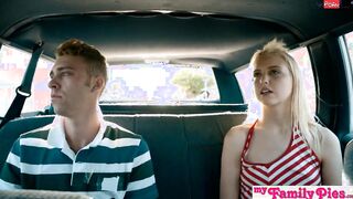 babe Blonde Chloe Couture Fucks Step Bro In Back Seat