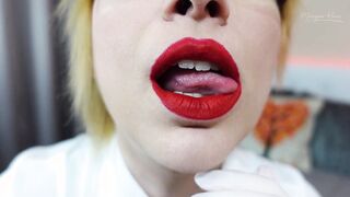 TRAILER "sexy Nurse with Juicy Red Lips"