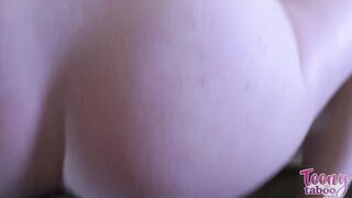 Cecelia gets a promotion using her mouth and cunt