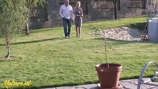 Older cougar Marina Beaulieu Just Doesn’t Stop Squirting!