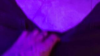 Dancer broke the rules and gave herself inside All holes without a Condom