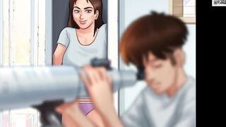 All Sex Scenes with Mrs. Johnson - Summertime Saga