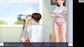 All Sex Scenes with Mrs. Johnson - Summertime Saga