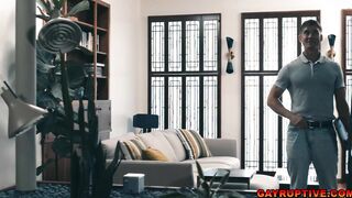 Tenant fucked by his landlords stepson