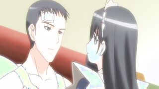 Hentai beautiful maid in stockings has sex