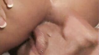 Naughty stud bangs Cutie babes booty and vagina before shooting his load