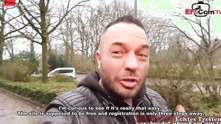 GERMAN 19 YO COLLEGE GIRL PICKED UP AT REAL EROCOM DATE –