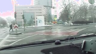 Exotic German blonde loves eating cum after having sex