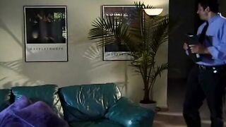 A tape with a young bimbo likes sex with Dark Haired Creampie