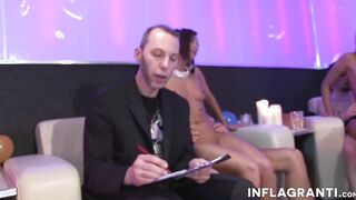 Turned On Goddess sucking off cocks into groupsex